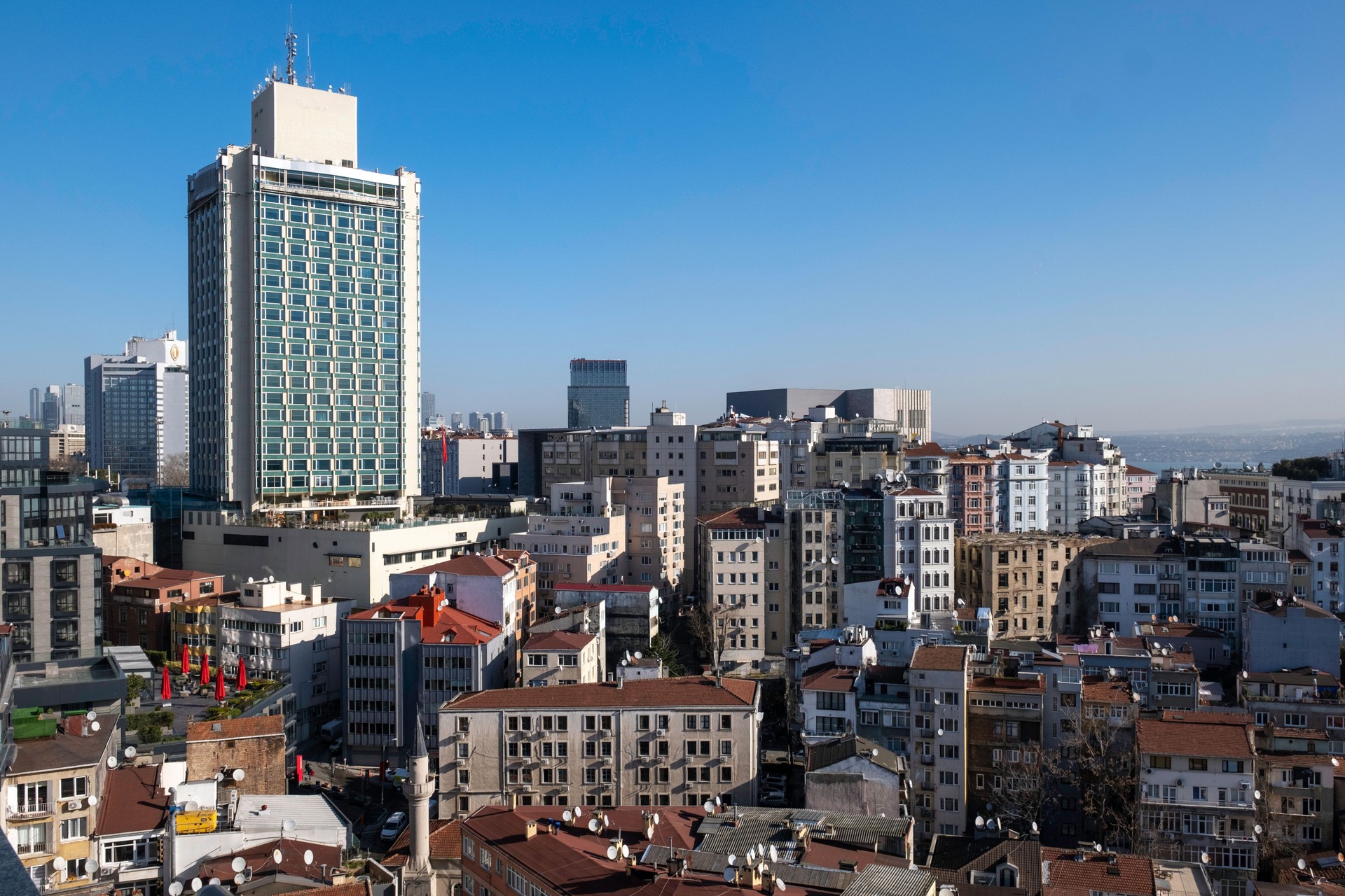 The Marmara Otel in Taksim District.